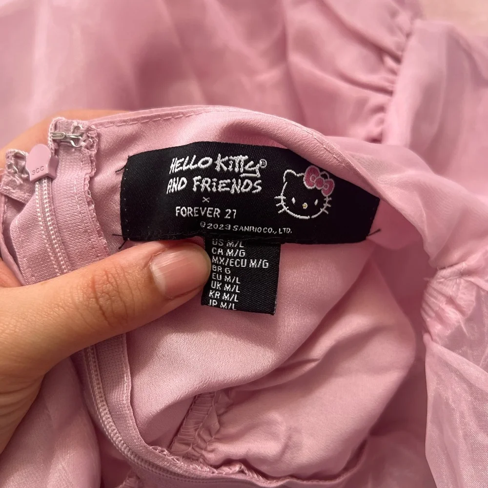 Forever 21 My Melody Pink Dress Set Costume